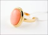 Коралл кольцо Классическое  9*