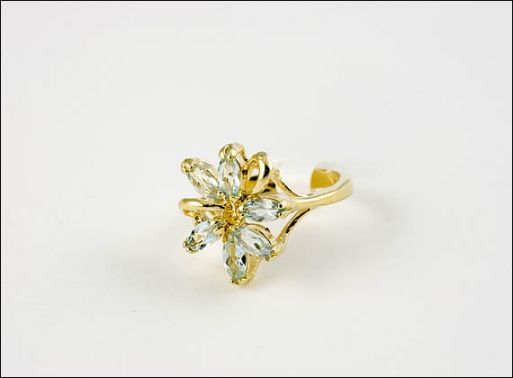 Топаз кольцо 6 камней   7* ― Самоцветы мира