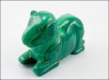 Фигурка из малахита овца 40х60 мм 26229
