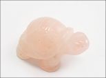 Фигурки из розового кварца