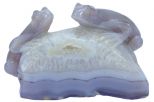 Фигурка игуаны из агата. Вес 1100 гр.