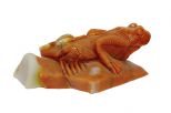 Фигурка из Яшмы Игуана. Вес 250 гр.
