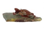 Фигурка из Яшмы Черепаха. Вес 260 гр.