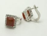 серьги сердолик 7гр.*