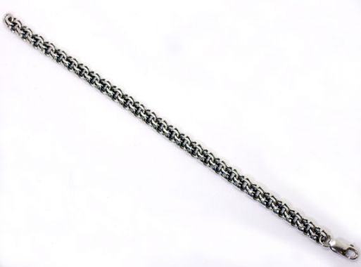Серебряный браслет бисмарк 48053 купить в магазине Самоцветы мира