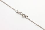 Цепь из серебра якорная 45 см 50269