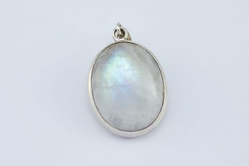 Серебряный кулон с адуляром 50475 купить в магазине Самоцветы мира
