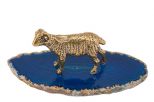 Фигурка баран на агате. Вес 60 гр.