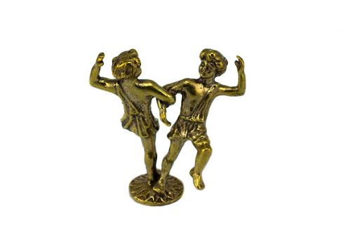 Фигурка из бронзы Близнецы