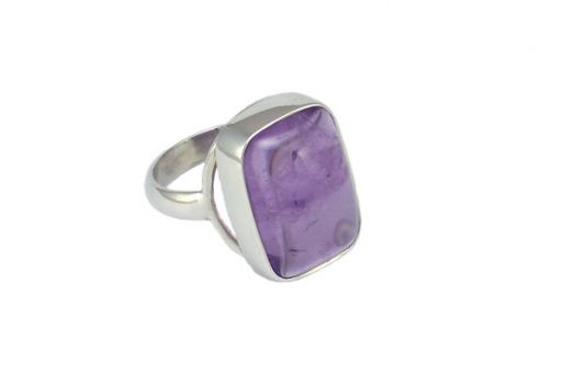 Серебряное кольцо с аметистом 54304 купить в магазине Самоцветы мира