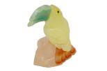 Фигурка тукан микро из оникса.Вес 40-60 гр.