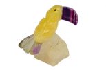 Фигурка тукан микро из оникса.Вес 40-60 гр.