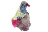 Фигурка сойка микро из лазурита. Вес 40-60 гр.