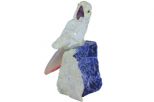 Фигурка попугай микро из горнрго хрусталя. Вес 40-60 гр.
