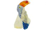 Фигурка тукан микро из лазурита. Вес 40-60 гр.