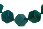 Хризопраз бусы кубики. Вес 70-75 гр. Длина 45 см.