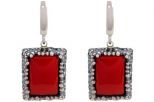 Серьги сердолик. Вес 20,1-22,0 гр.