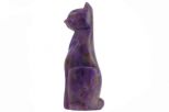 Чароит Кошка. Вес 100 гр.