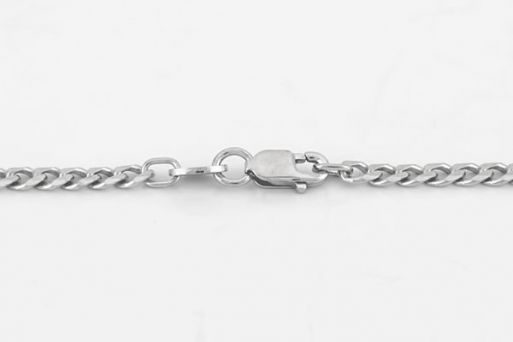 Серебряную цепочку панцирная 61109 купить в магазине Самоцветы мира